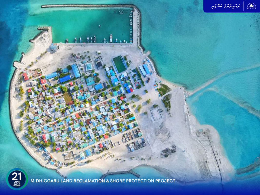 Land Reclamation and Shore Protection Project of M. Dhiggaru