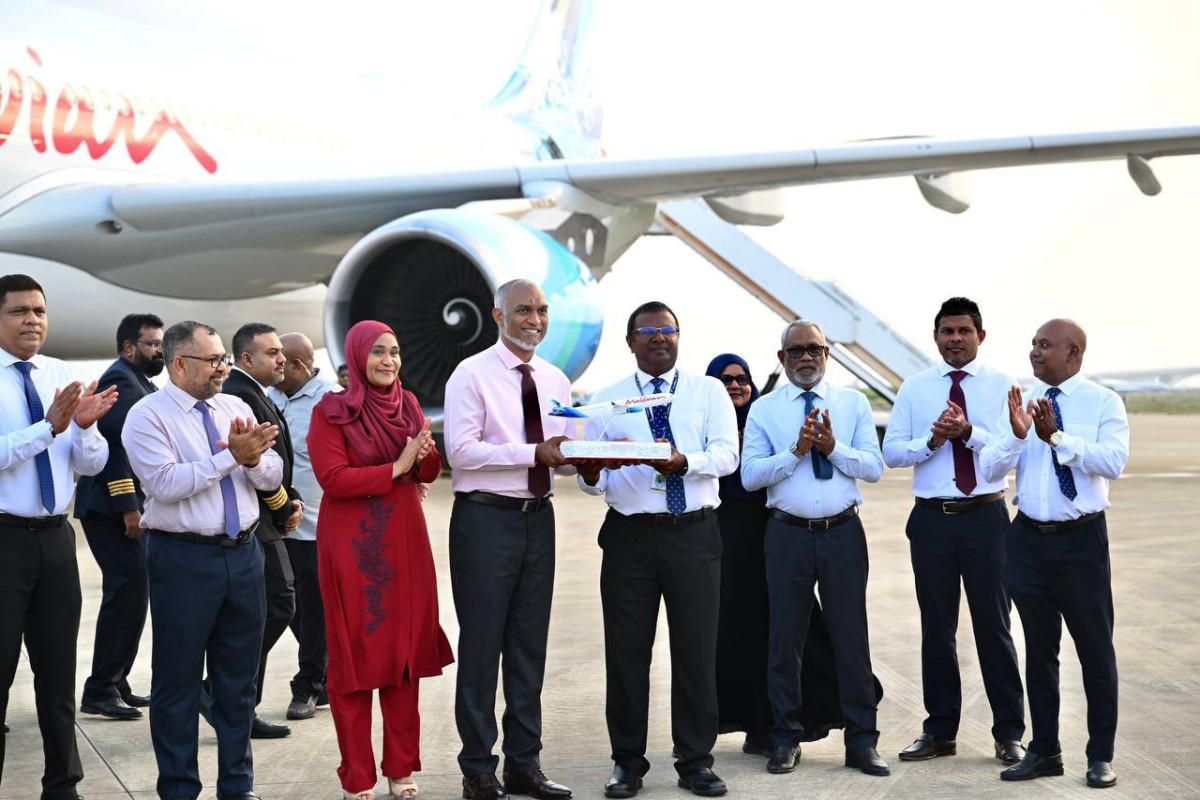 މޯލްޑިވިއަންއަށް ގެނައި ވައިޑް ބޮޑީ އެއަރކްރާފް ގެނައުމުގެ ރަސްމިއްޔާތުގެ ތެރެއިން