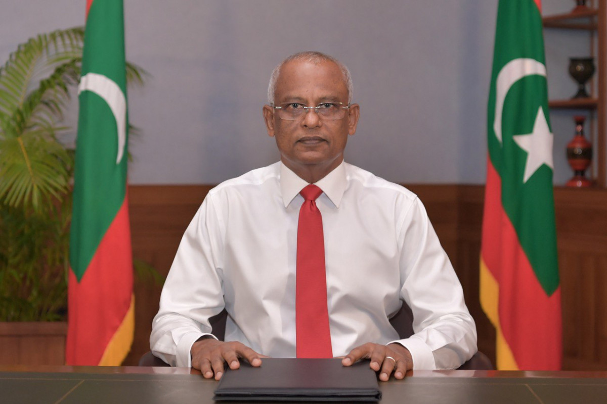 President Ibrahim Mohamed Solih 