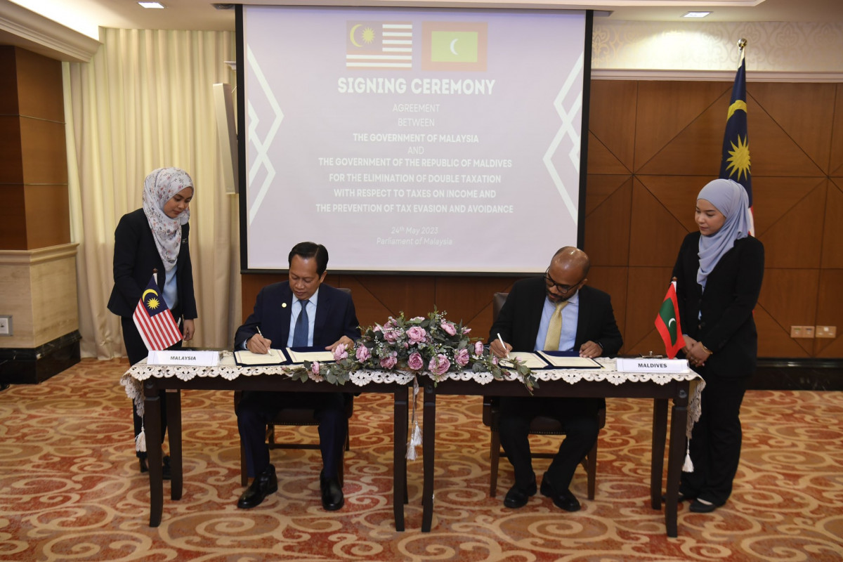 The Maldives has signed a Double Tax Avoidance Agreement with Malaysia