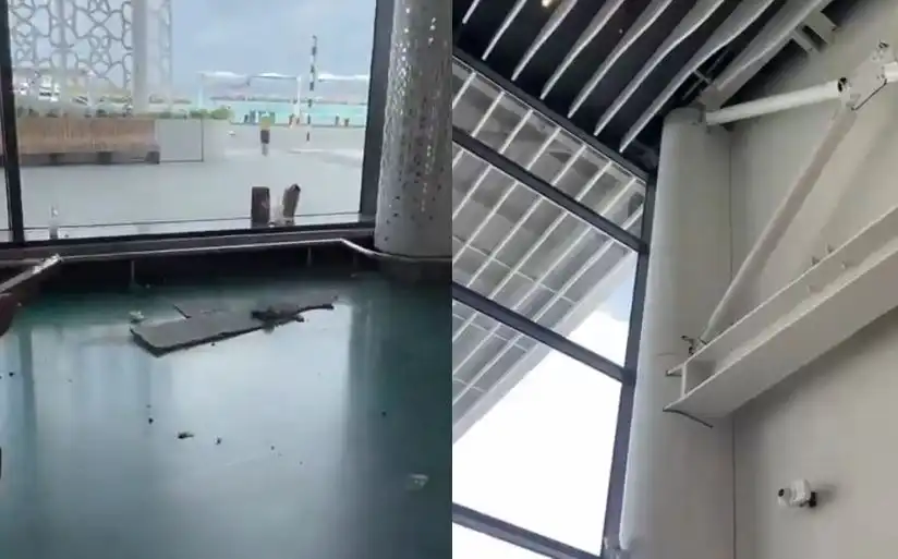 ވެލާނާ އިންޓަރނޭޝަނަލް އެއާޕޯޓުގެ ސީލިން އިން ވެއްޓުނު ބައިގެ ބައެއް ފޮޓޯތައް.