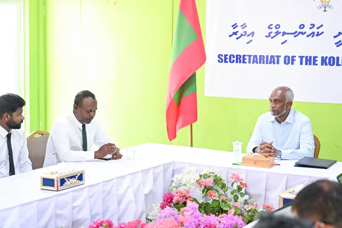 ރައީސް ޑރ. މުހައްމަދު މުއިއްޒު، މ. ކޮޅުފުށީ ކައުންސިލާ ބައްދަލުކުރެއްވުން