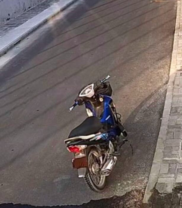 MPS publicized a picture of the motorcycle the thief was operating