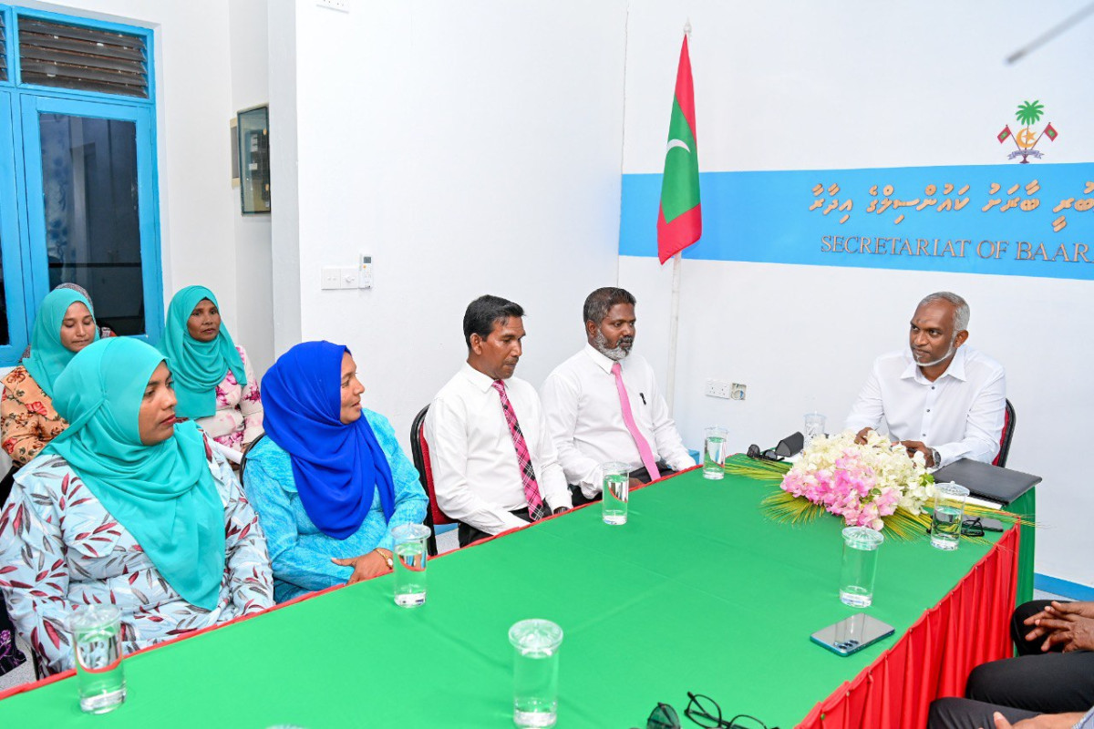 The president met members of HA. Baarah council and WDC
