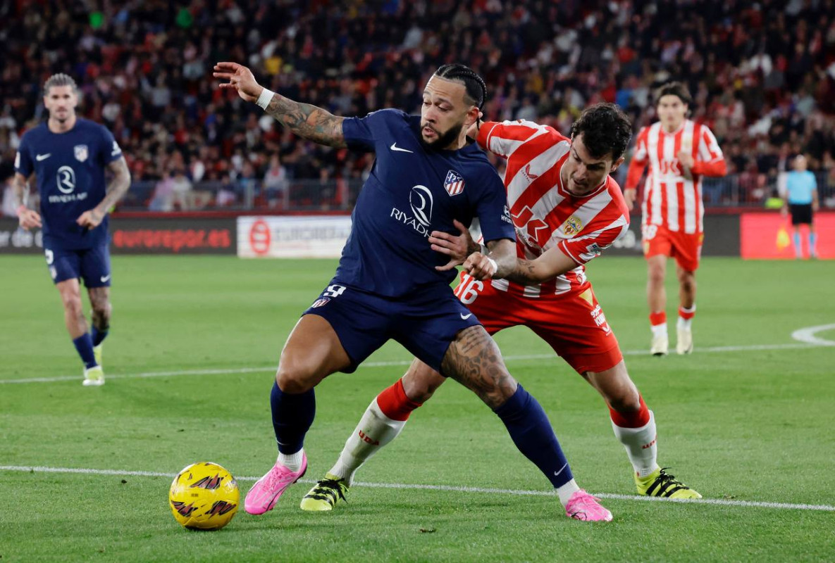 އެތުލެޓިކޯ މެޑްރިޑު އަދި އަލްމޭރިއާ ކުޅުނު މެޗުގެ ތެރެއިން