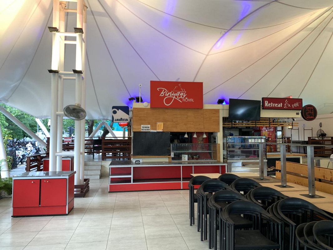 ފުޑްކޯޓް ސަރަހައްދުގައި ހުރި ރެސްޓޯރެންޓެއް