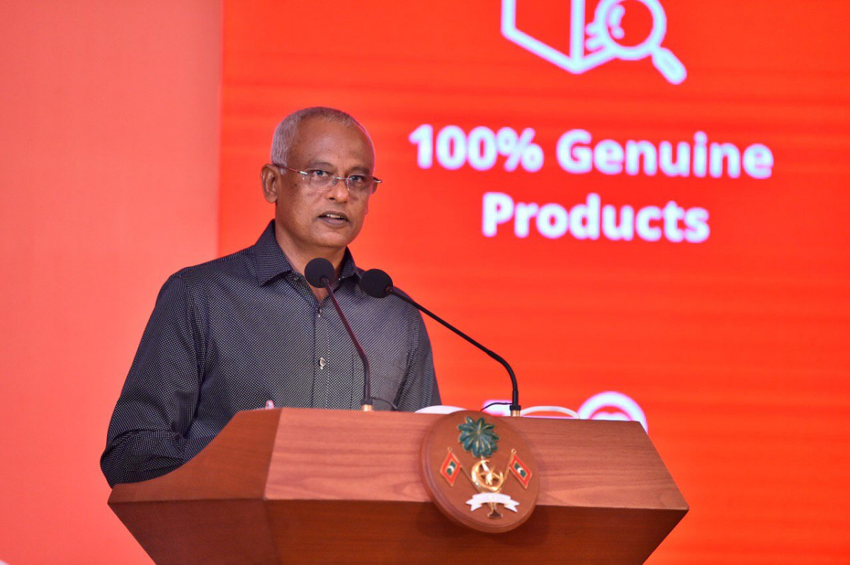 އުރީދޫގެ \"މޫލީ\" އިފްތިތާހް ކުރުމުގެ ގޮތުން ކުރުނބާ މޯލްޑިވްސްގައި ކުރިއަށް ގެންދިޔަ ރަސްމިއްޔާތު ޝަރަފްވެރިކޮށްދެއްވާ ރައީސް ސޯލިހް ވާހަކަފުޅު ދައްކަވަނީ