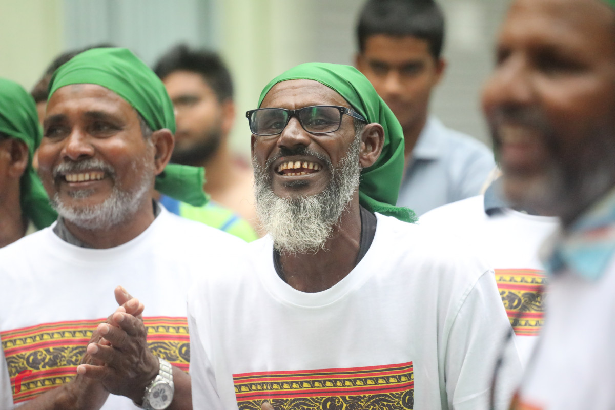 04 ޖޫން 2019 --މާލޭގައި މާލި ނެރުމުގެ ހަރަކާތުގެ ތެރެއިން، މި ހަރަކާތް ބަލާލުމަށް ގިނަ އަދަދެއްގެ މީހުން ވަނީ ޖަމާވެފައި-- ފޮޓޯ: ޝުއައިބް މުހައްމަދު