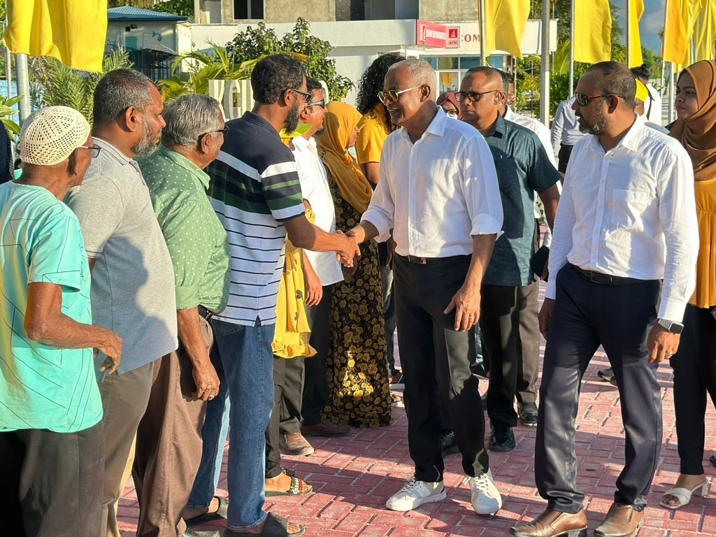 ރައީސް ގުރައިދޫއަށް ވަޑައިގަތުން