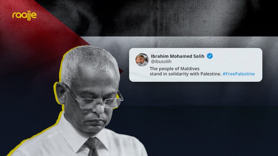 ދިވެހިރާއްޖެއިން ދަނީ އެކި ޕްލެޓްފޯމްތަކުގައި ފަލަސްތީނުގެ ހައްގުގައި ވަކާލާތުކުރަމުން