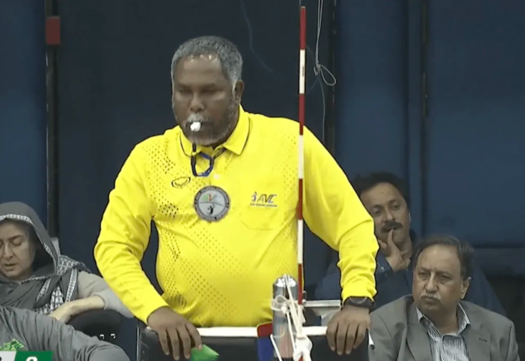 ރާއްޖޭގެ ވޮލީ ރެފްރީ ތުއްތުކޯ