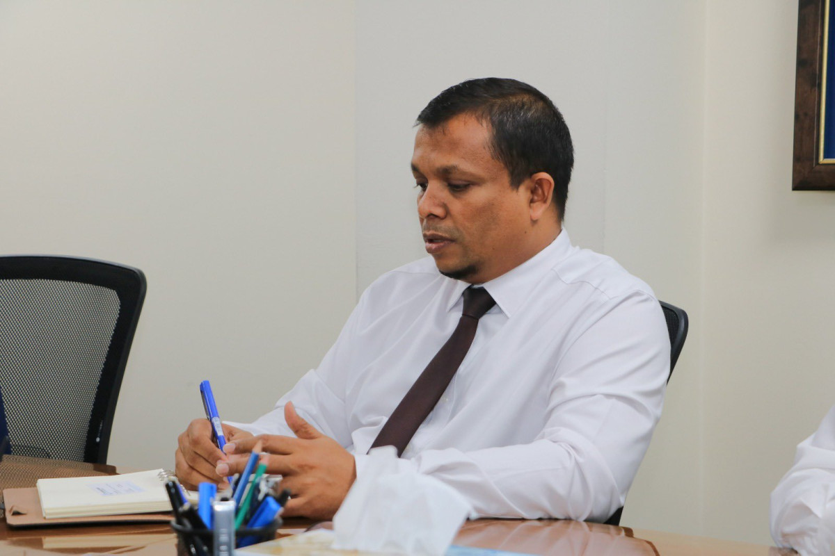 މިނިސްޓަރ އޮފް ފިނޭންސް މުހައްމަދު ޝަފީގު