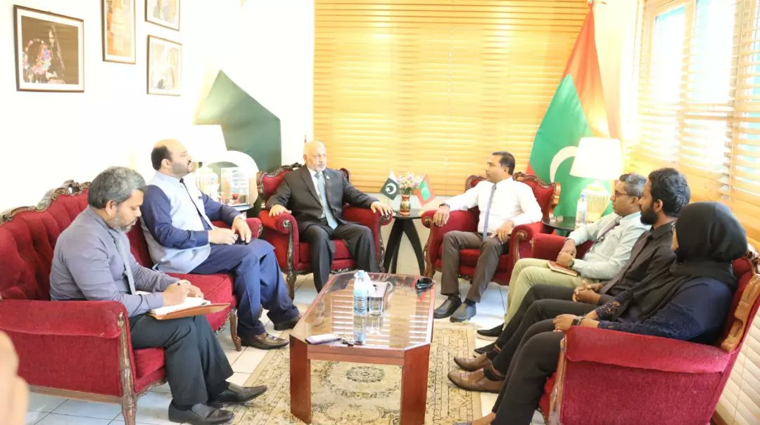 އެމްއެމްސީން ޕާކިސްތާނުގެ އެމްބަސީއާއެކު ބޭއްވި މަޝްވަރާ ބައްދަލުވުމުގެ ތެރެއިން