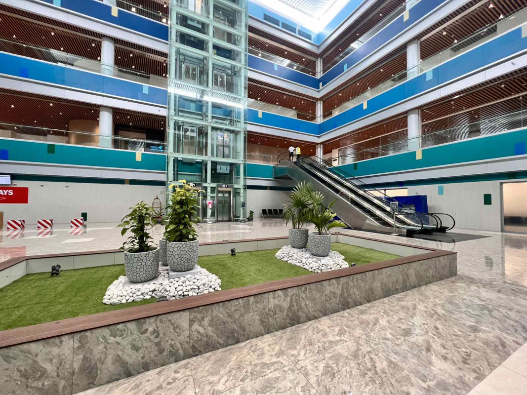 ވެލާނާ އިންޓަރނޭޝަނަލް ޓަރމިނަލްގައި ތަރައްގީކޮށްފައިވާ އައު ސީޕްލޭން ޓަރމިނަލް