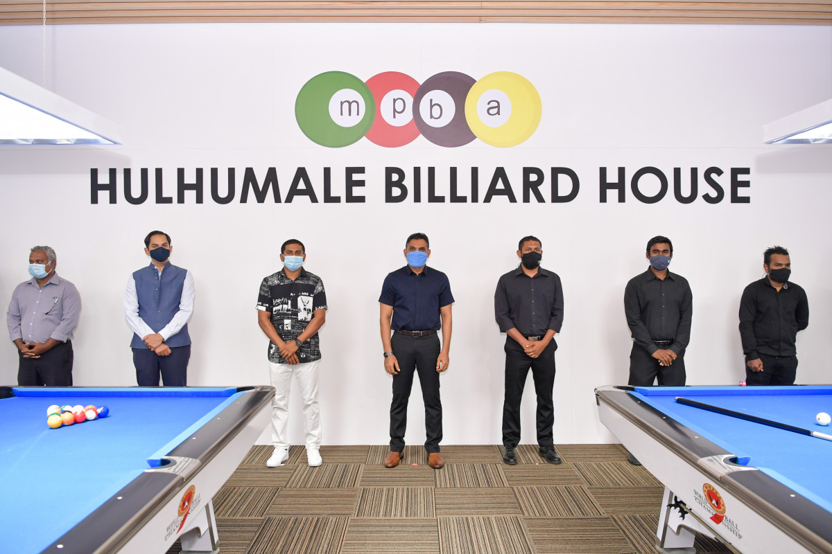VP Naseem officially inaugurates Hulhumalé Billiard House