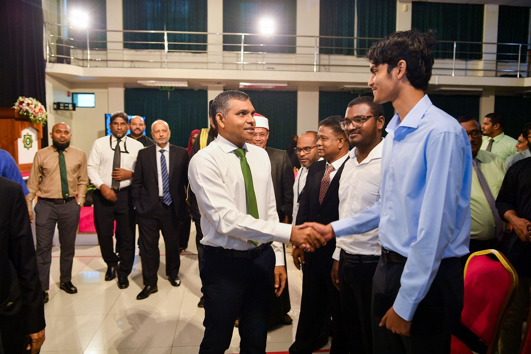 "މަޙްފަލް އަލް-ޤުރުއާނީ 1445" ހަފުލާގެ ތެރެއިން - ފޮޓޯ: ރައީސް އޮފީސް