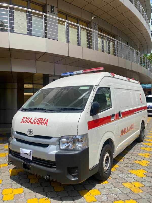 Ambulances procured through STO