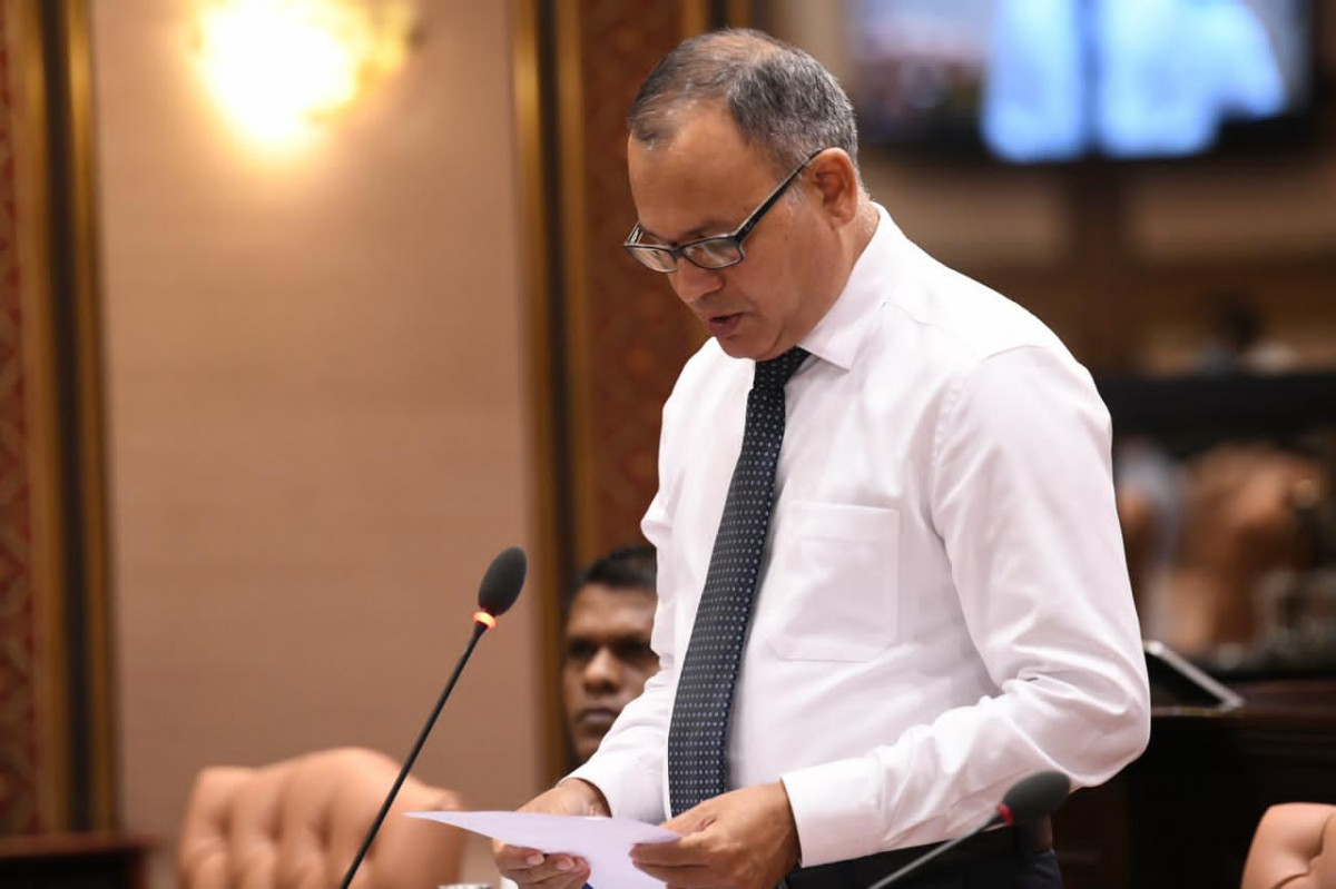 މަޑުއްވަރީ ދާއިރާގެ މެންބަރު އާދަމް ޝަރީފް