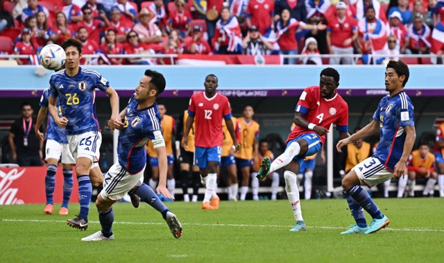 ޖަޕާނާއި ކޮސްޓަރިކާ ބައްދަލުކުރި މެޗުގެ ތެރެއިން