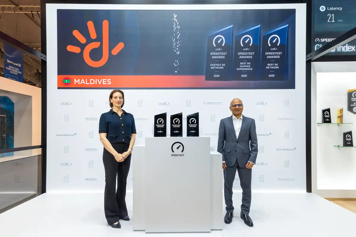 The awards were presented at Mobile World Congress in Barcelona, Spain. | Dhiraagu