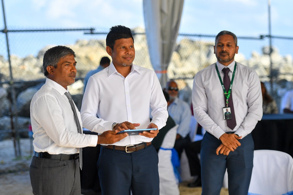 The vice president unveiled the Aséria Homes and Townhouses Project on Thursday