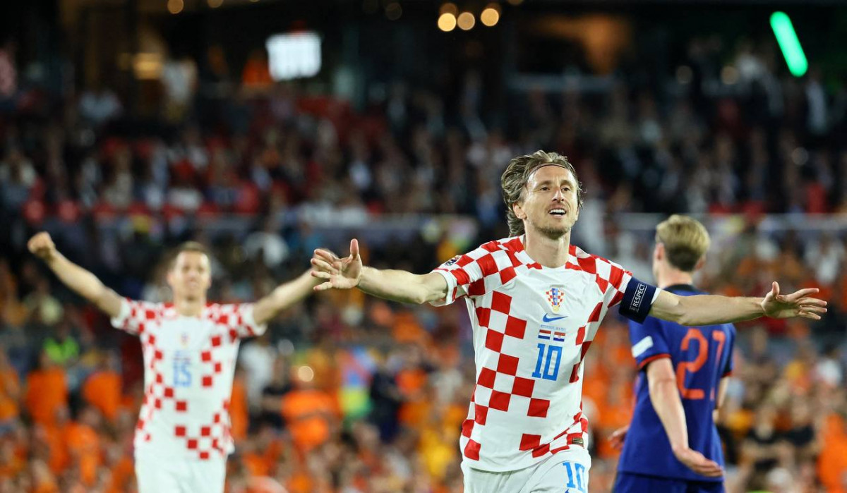 މެޗުގައި ލަނޑު ޖެހުމަށް ފަހު ކްރޮއޭޝިއާގެ ކެޕްޓަން މޮޑްރިޗް އުފާ ފާޅު ކުރަނީ