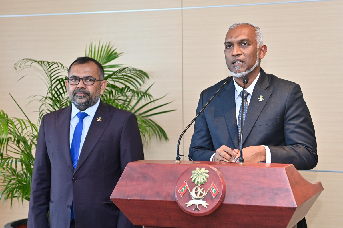 President Dr. Mohamed Muizzu