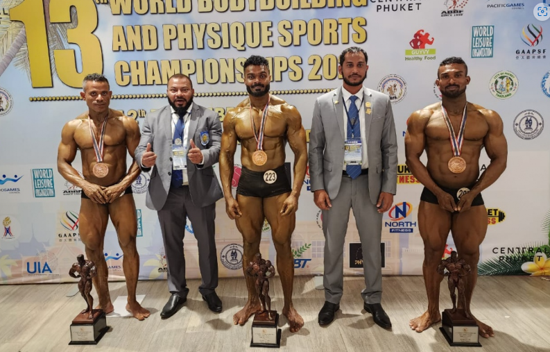 ރާއްޖެ އިން ލޯ މެޑަލް ހޯދި ތިން އެތުލީޓުން