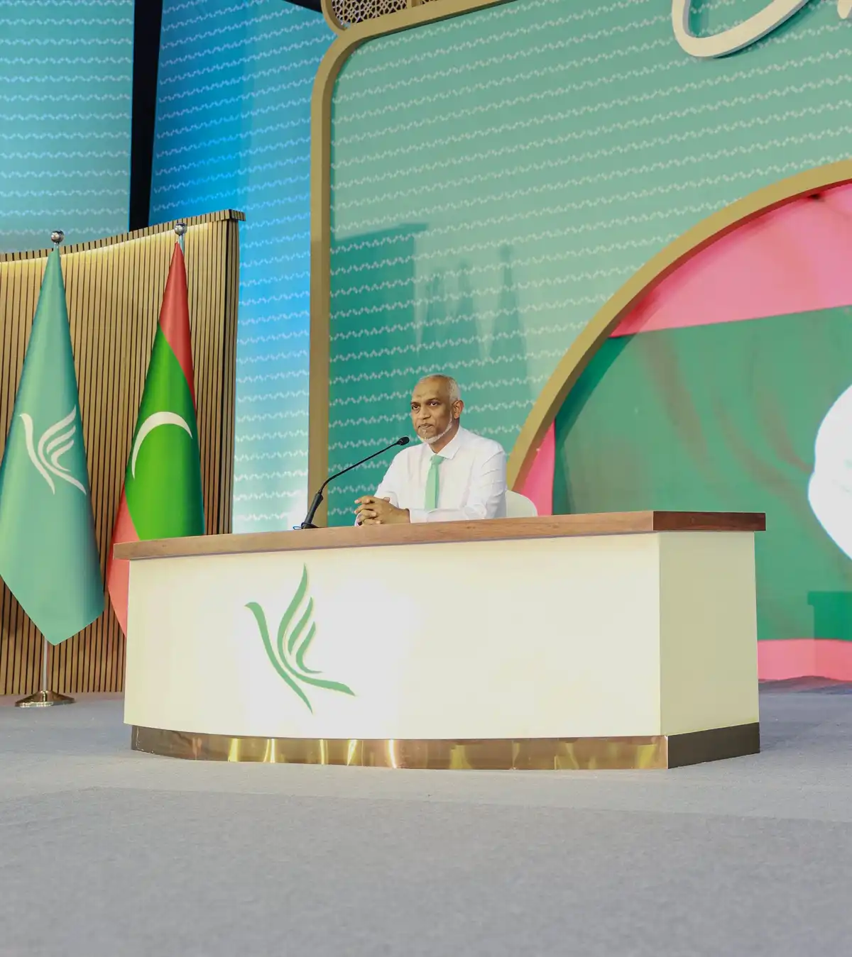 ޕީޕަލްސް ނޭޝަނަލް ކޮންގްރެސް (ޕީއެންސީ) ގެ ކޮންގްރެސް ފެށުމުގެ ގޮތުން ބޭއްވި ރަސްމިއްޔާތުގެ ތެރެއިން