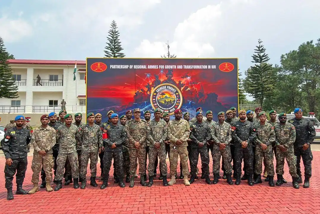 The Maldives National Defence Force (MNDF) is participating in "Exercise Pragati 2026" currently held in India. A total of 30 soldiers and two officers are taking part in this exercise.