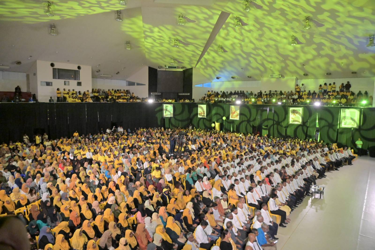 A campaign activity by the ruling Maldivian Democratic Party (MDP)