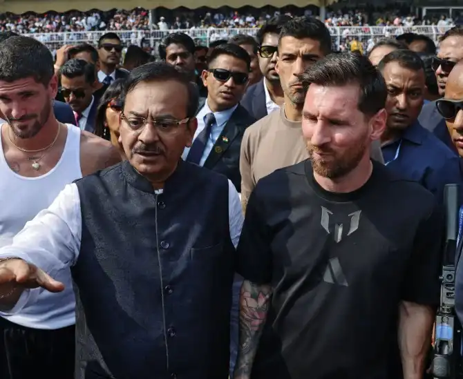 އާޖެންޓީނާގެ ކެޕްޓަން ލިއޮނަލް މެސީ އިންޑިއާގައި