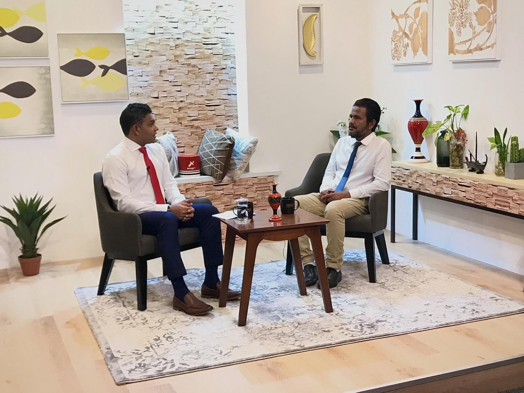 ނައިބްރައީސް ރާއްޖެޓީވީގެ ފަށާއިރު ޕްރޮގްރާމްގައި ބައިވެރިވެވަޑައިގަންނަވަނީ