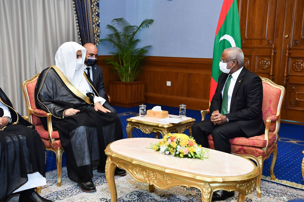 The Muslim World League Secretary-General called on the President on Monday