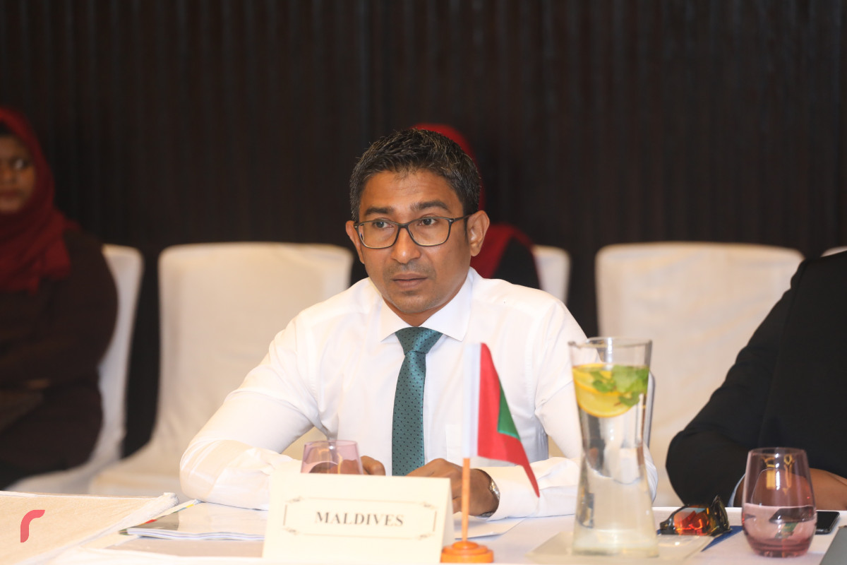 10 ޖޫން 2019 --ސާކް ކައުންސިލް އޮފް އެކްސްޕަރޓްސް އޮފް އެނާރޖީ ރެގިއުލޭޓަރސްގެ 4 ވަނަ ބައްދަލުވުން، މި ބައްދަލުވުން ޝަރަފްވެރި ކޮށްދެއްވީ އިކޮނޮމިކް މިނިސްޓަރ ފައްޔާޒް އިސްމާއިލް-- ފޮޓޯ: ޝުއައިބް މުހައްމަދު