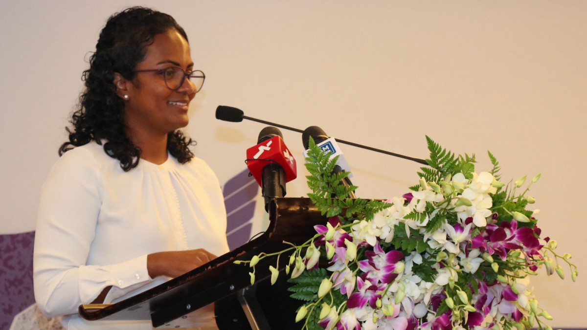 މިނިސްޓަރ އޮފް އެންވަޔަރަންމެންޓް ކްލައިމެޓް ޗޭންޖް އެންޑް ޓެކްނޮލޮޖީ އައިމިނަތު ޝައުނާ