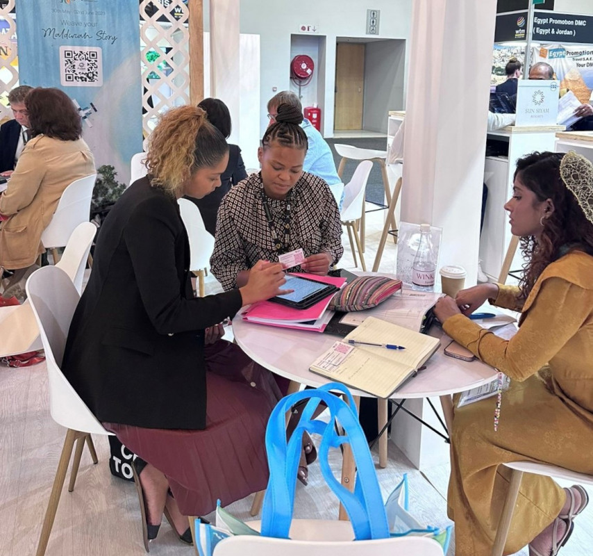 ޑަބްލިޔުޓީއެމް އެފްރިކާގައި މޯލްޑިވްސް މާކެޓިންގ އެންޑް ޕަބްލިކް ރިލޭޝަންސް ކޯޕަރޭޝަނުން ބައިވެރިވުން