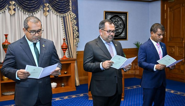 The three ministers whose appointment was approved
