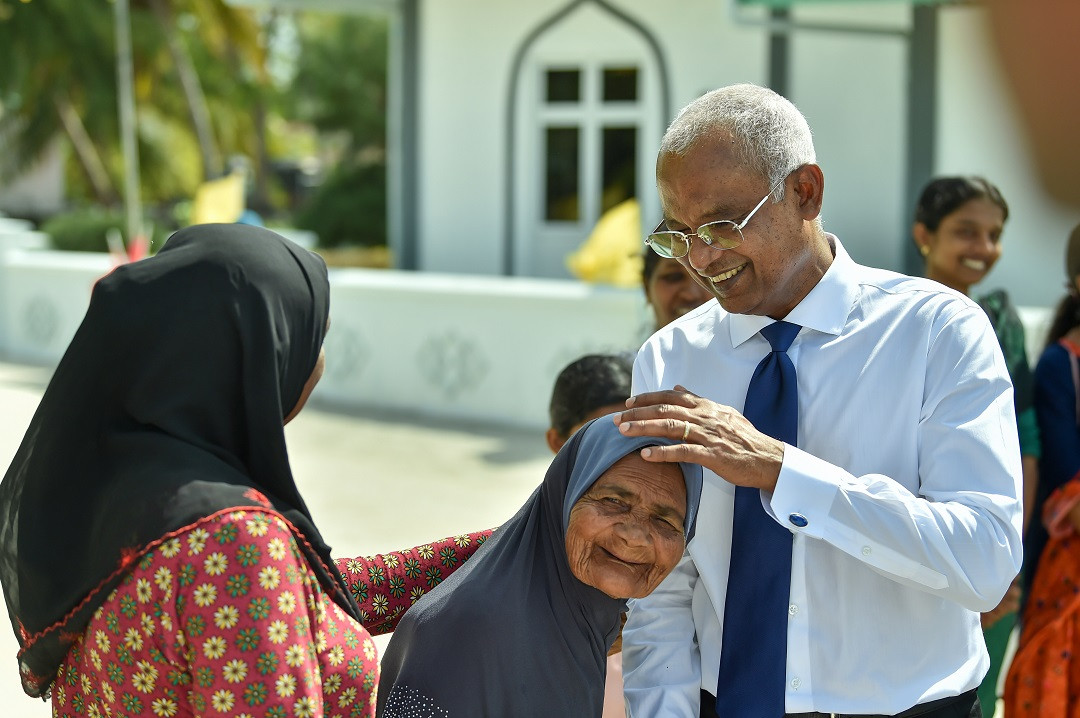 ރައީސުލްޖުމްހޫރިއްޔާ ގއ. ނިލަންދޫއަށް ކުރެއްވި ދަތުރުފުޅުގެ ތެރެއިން - ފޮޓޯ: ރައީސް އޮފީސް