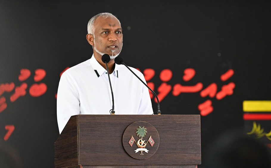 ރައީސުލްޖުމްހޫރިއްޔާ ޑރ.މުހައްމަދު މުއިއްޒު