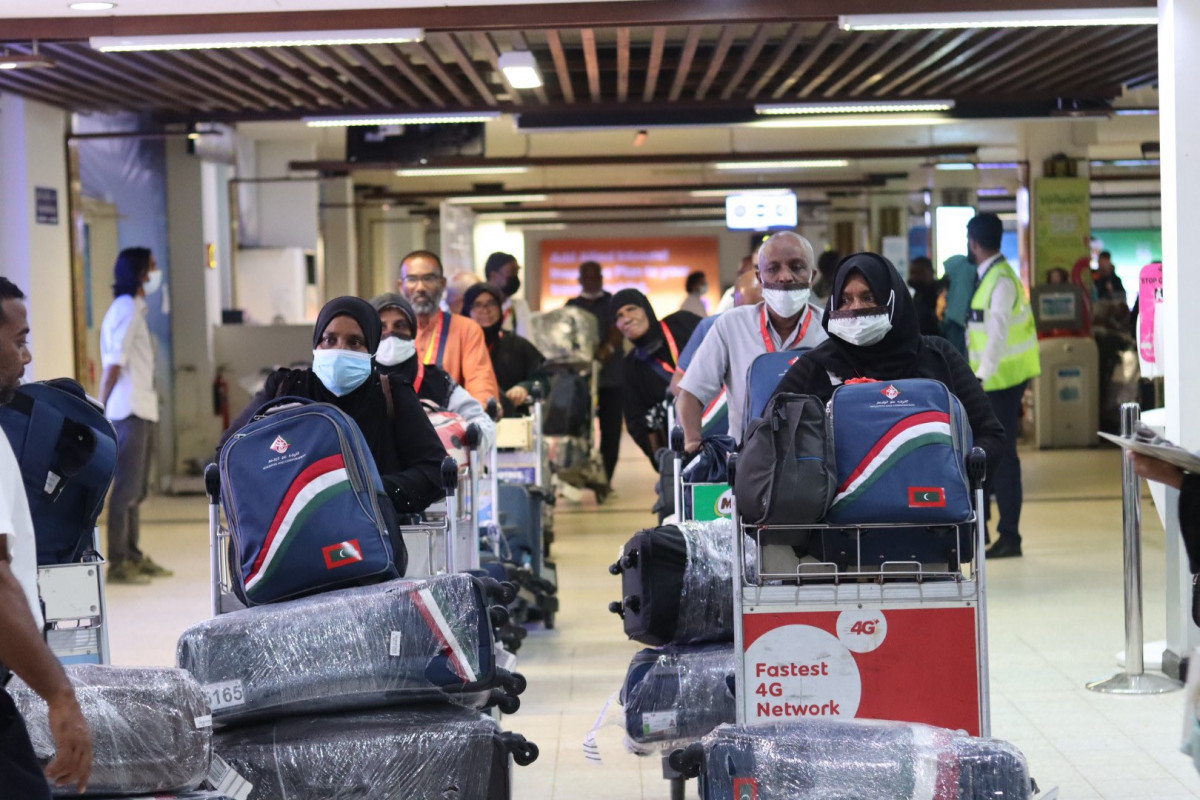 Hajj pilgrims return to Maldives