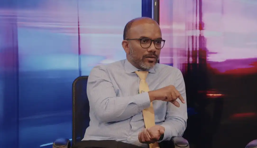 ރާއްޖެޓީވީގެ ޓީވީޓޯކް ޕްރޮގްރާމްގައި ކުރީގެ ފިނޭންސް މިނިސްޓަރު އިބްރާހީމް އަމީރު ވާހަކަ ދައްކަވަނީ