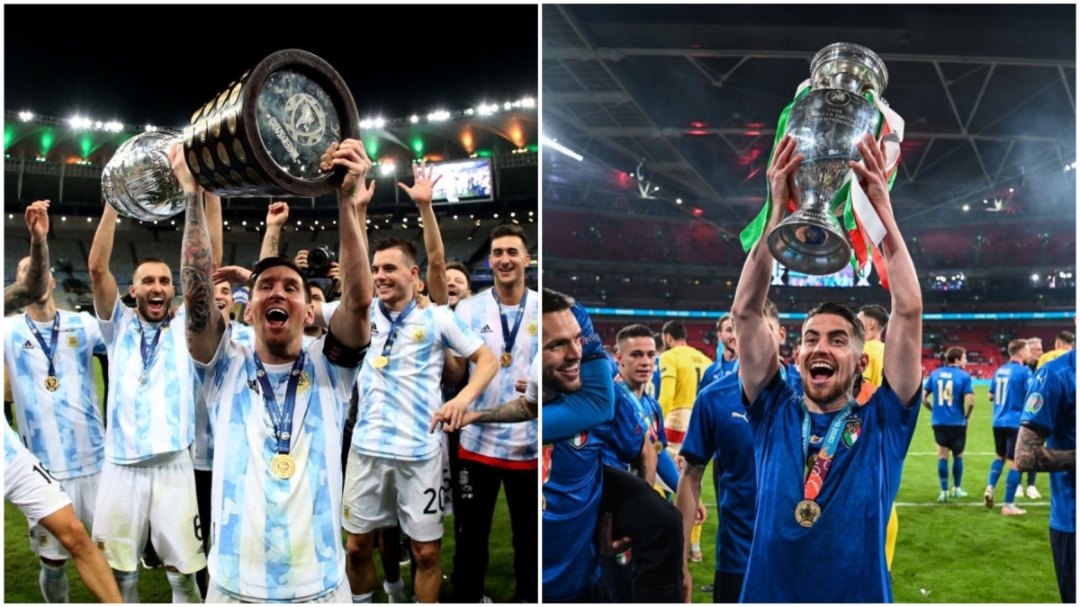 ޔޫރޯގެ ޗެމްޕިއަން އިޓަލީ އާއި ކޮޕަ އެމެރިކާގެ ޗެމްޕިއަން އާޖެންޓީނާ