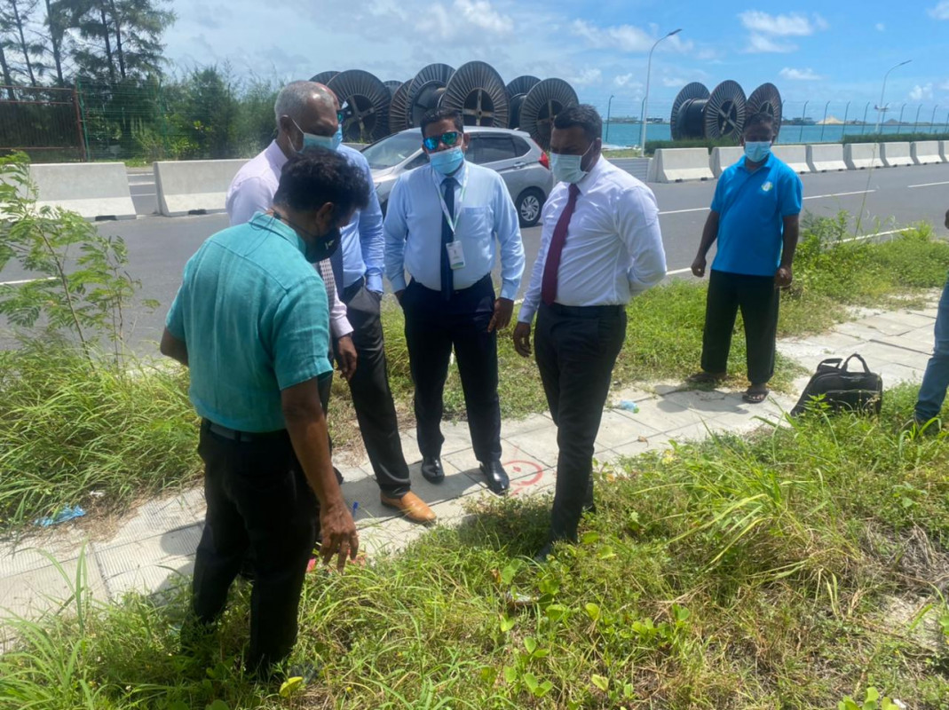 ހުޅުމާލޭގައި ޕާރކިންގ އިމާރާތް އަޅާ ސަރަހައްދު މޭޔަރު ބައްލަވާލައްވަނީ