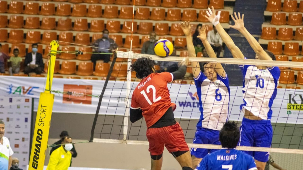 ސެންޓްރަލް ޒޯން ވޮލީބޯޅަ މުބާރާތުގައި ރާއްޖެ އާއި އުޒްބެކިސްތާން ބައްދަލުކުރި މެޗުގެ ތެރެއިން