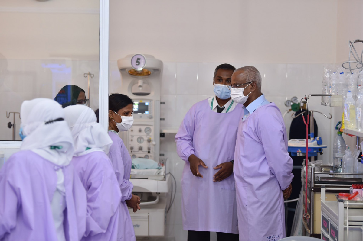 ރައީސްގެ ކުޅުދުއްފުށީ ދަތުރުގެ ތެރެއިން - ފޮޓޯ: ރައީސް އޮފީސް