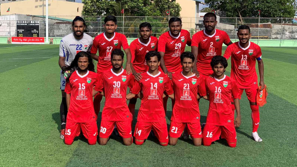 ޒުވާން ގައުމީ ފުޓުބޯޅަ ޓީމުން ހޮޅުދޫއާ ދެކޮޅަށް ނެރުނު ފުރަތަމަ އެގާރަ