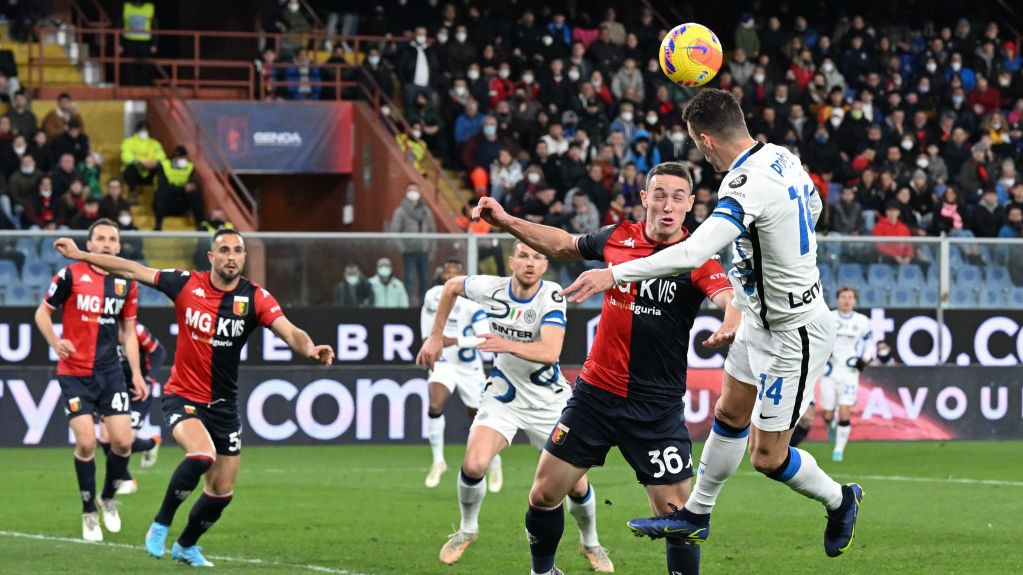 އިޓާލިއަން ލީގުގައި ޖެނޯއާ އާއި އިންޓަ މިލާން ބައްދަލުކުރި މެޗުގެ ތެރެއިން