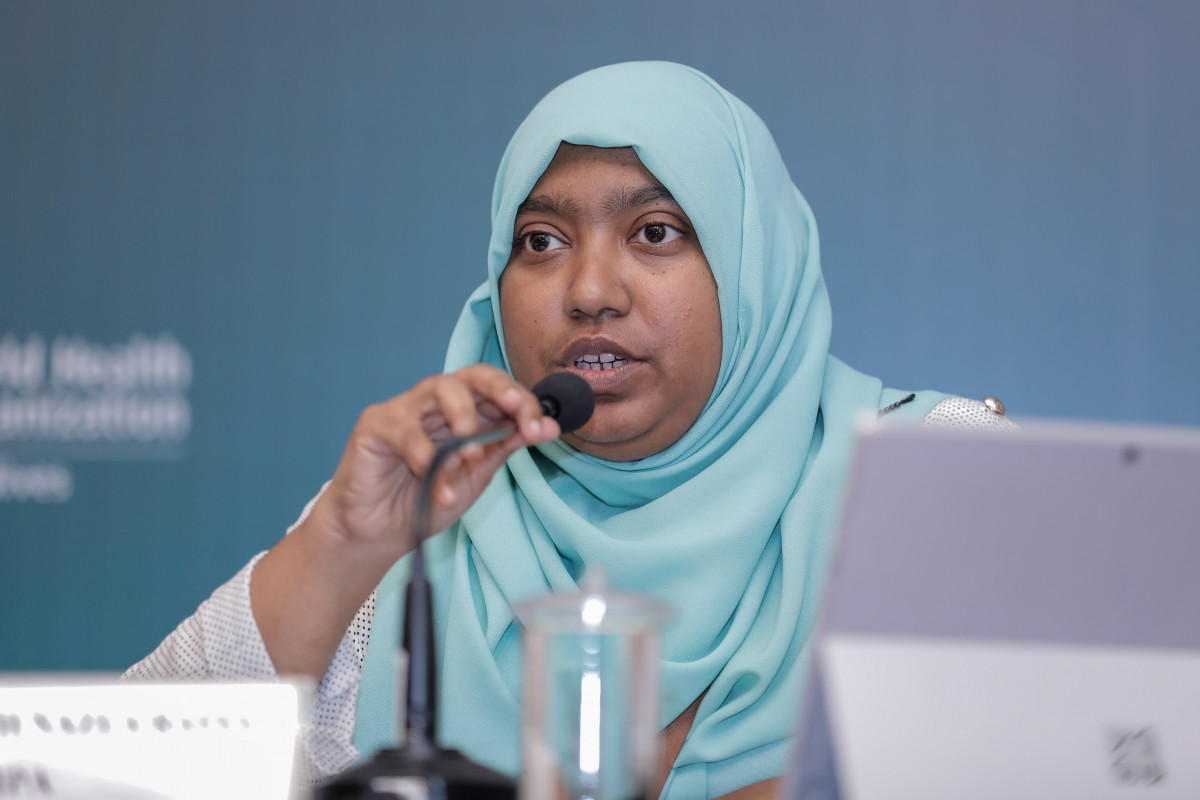 އެޗްޕީއޭގެ ޑޮކްޓަރު ނަޒްލާ ރަފީގު؛ ކުޑަކުއްޖާ ޕޮޒިޓިވްވުމާއި ގުޅިގެން އެކުއްޖާގެ މަންމަ ޓެސްޓް ކުރާނެ ކަމަށް ޑރ. ނަަޒްލާ ވިދާޅުވި