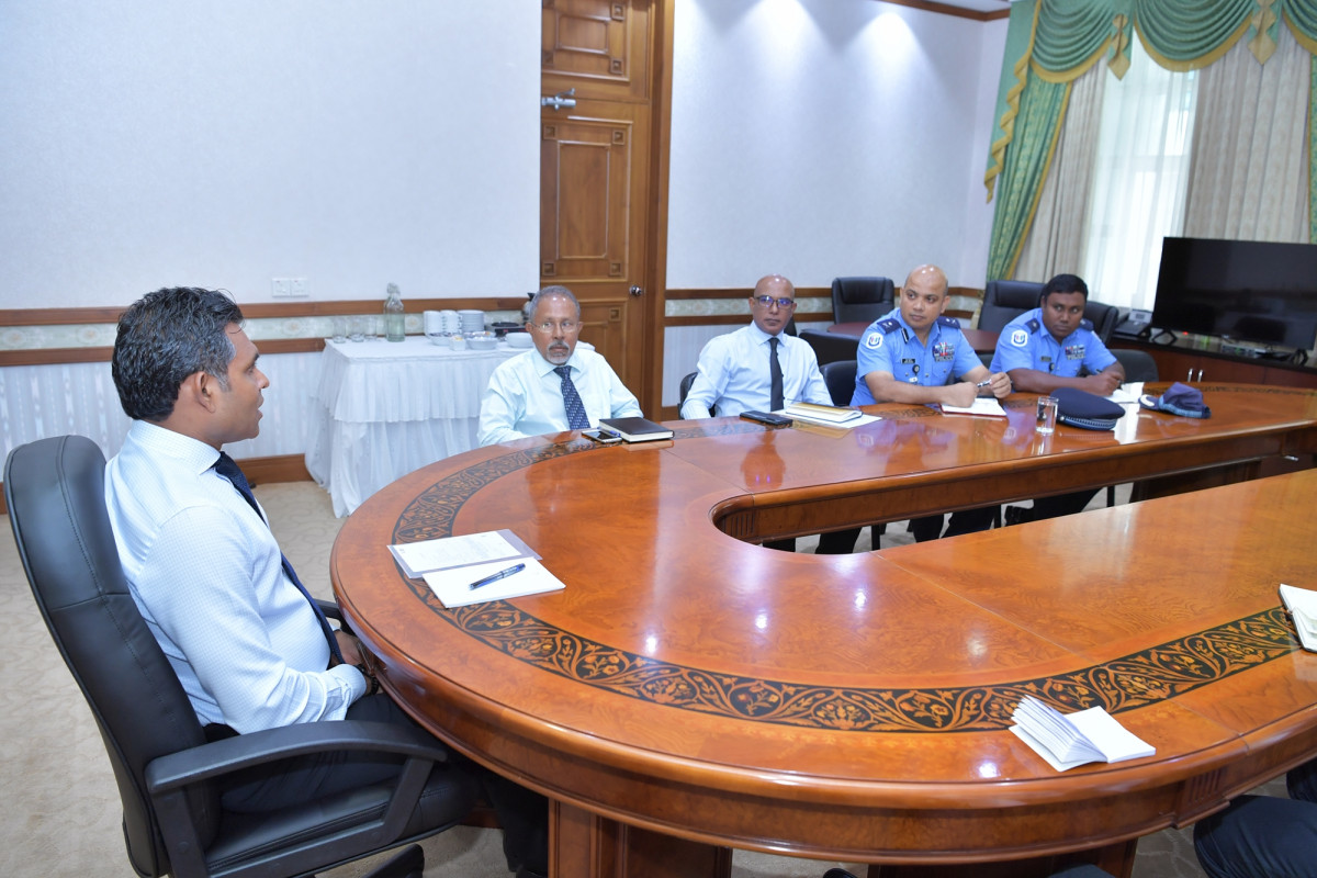 ނައިބު ރައީސް ކަމާބެހޭ އިދާރާތަކާއެކު ބައްދަލުކުރައްވަނީ